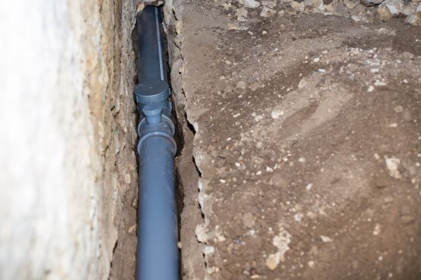 Drain Line Installation in Green Bay